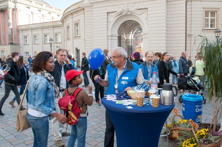 Impression vom Festgelände.