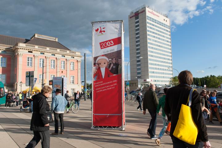 Impression vom Festgelände.