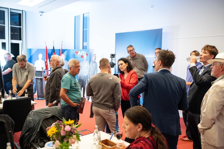 Blick in den AfD-Fraktionsraum
