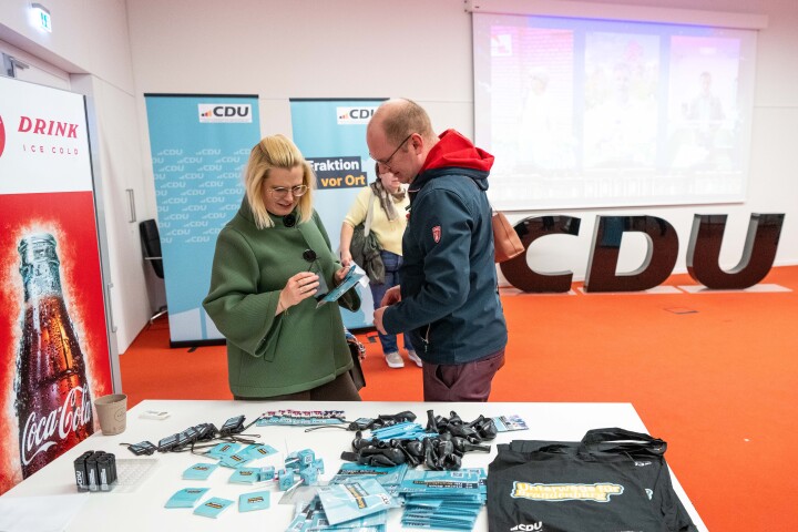 Blick in den CDU-Fraktionsraum