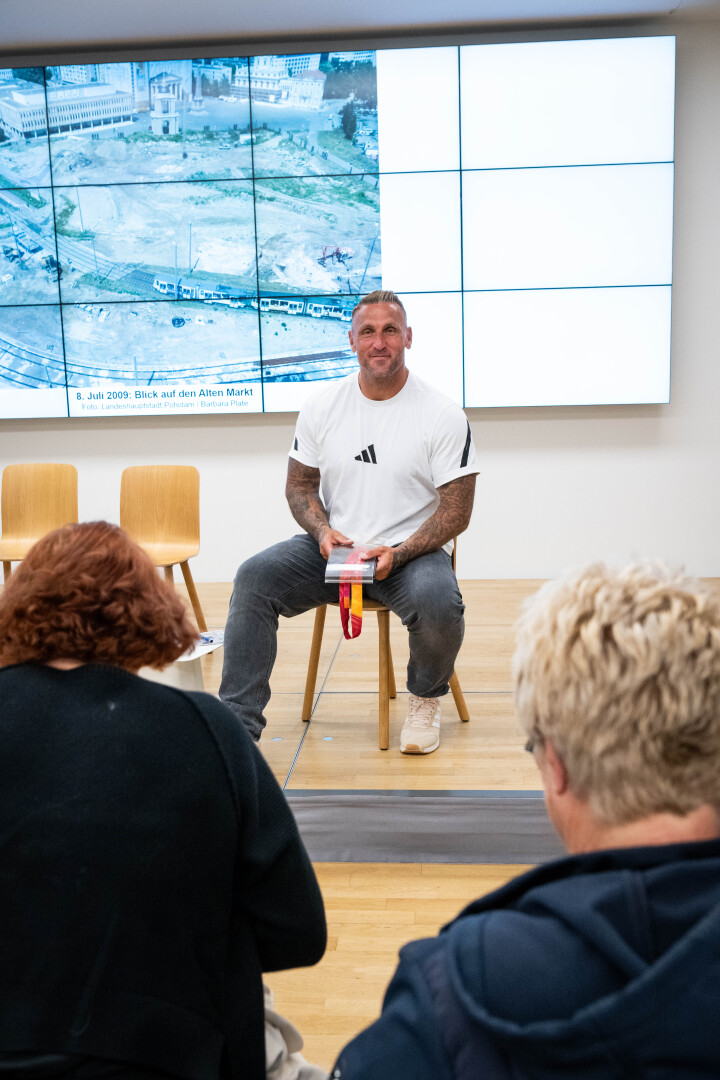 Talk mit dem Olympiasieger Kevin Kuske