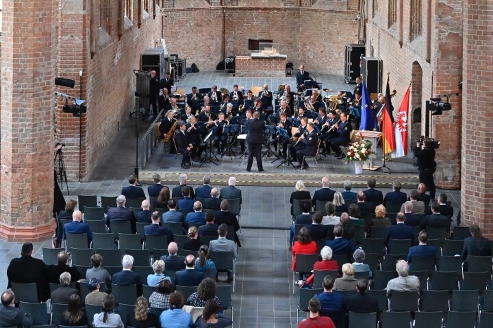 Blick ins Paulikloster während der Festveranstaltung