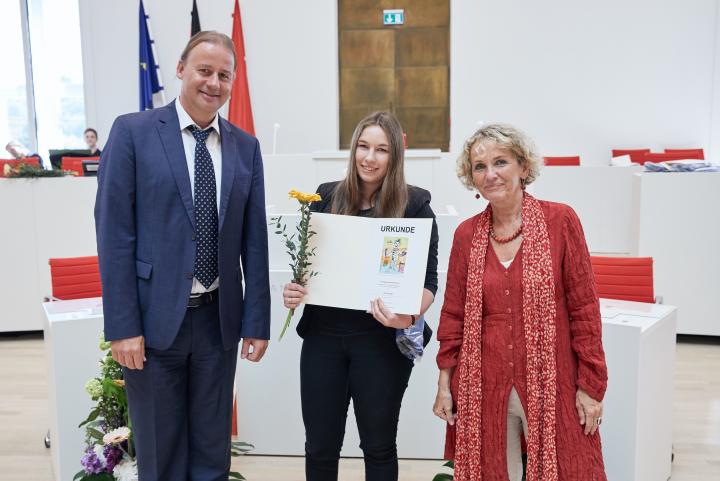 Preisträgerin des Paul-Fahlisch-Gymnasium Lübbenau