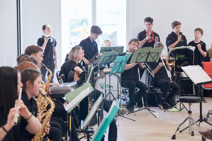 Musikalisches Zwischenspiel des Orchester der Voltaireschule Potsdam