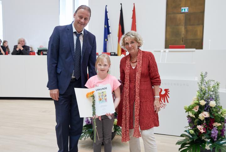 Preisträgerin der Astrid-Lindgren-Grundschule Schwedt (Oder)