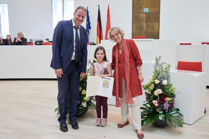 Preisträgerin der Astrid-Lindgren-Grundschule Schwedt (Oder)