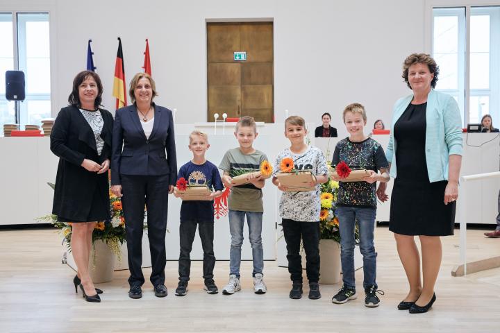 Die Preisträger der Europaschule am Gutspark Falkensee