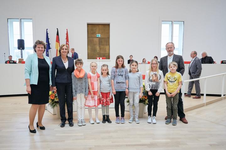 Die Preisträgerinnen und Preisträger der Grund- und Oberschule Calau