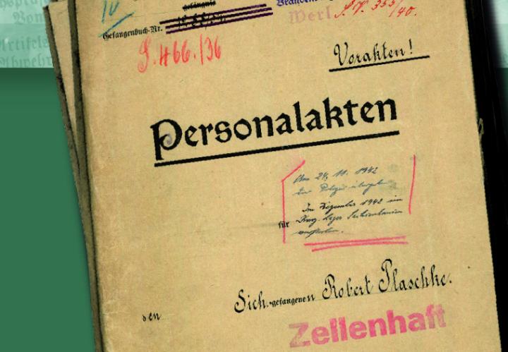 … zum Schutz von Volk und Staat – Repression und Verfolgung im Alltag in der Provinz Brandenburg 1933 – 1945 (Logobild)
