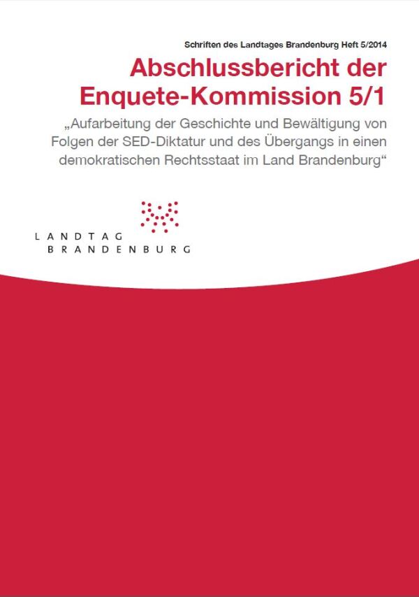 Heft 5/2014 - Abschlussbericht der Enquete-Kommission 5/1
