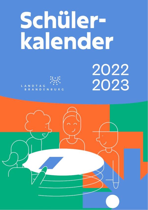 Cover des Schülerkalenders 2022/2023