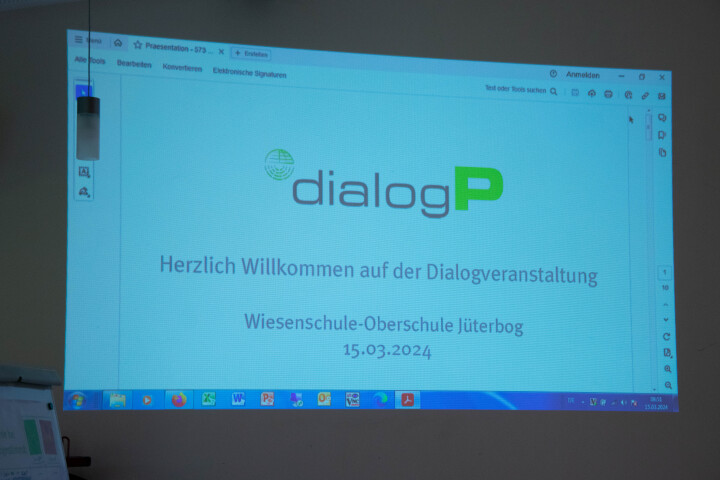 Impression der Dialogveranstaltung