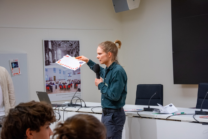 Präsentation der Ergebnisse der fiktiven Social Media Posts