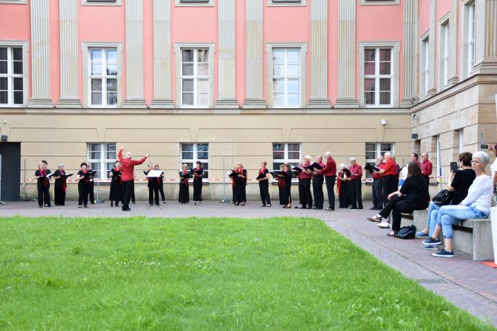 Impression des musikalischen Programmes des Gemischten Chores Strausberg