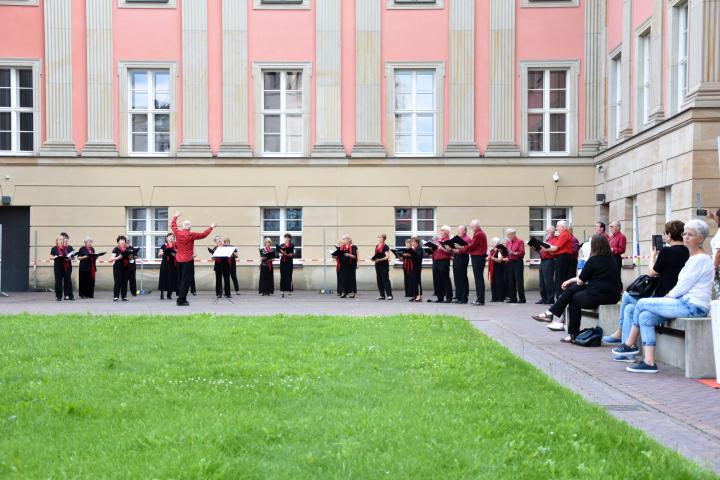 Impression des musikalischen Programmes des Gemischten Chores Strausberg