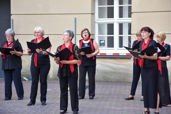 Impression des musikalischen Programmes des Gemischten Chores Strausberg