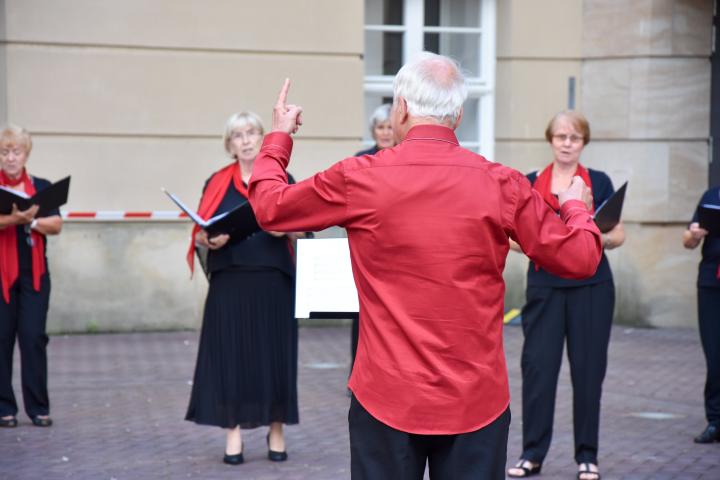 Impression des musikalischen Programmes des Gemischten Chores Strausberg