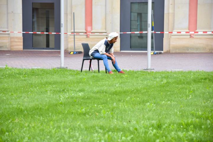 Milla Lozanskor präsentierte die Geschichte „Die drei Brüder und das Glück“.