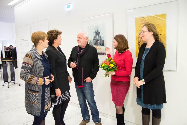 Impression der Ausstellungseröffnung