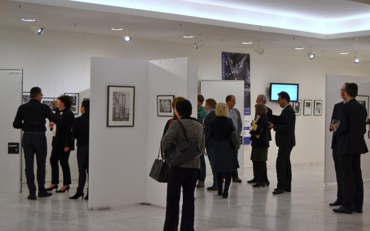 Impressionen zur Ausstellungseröffnung.