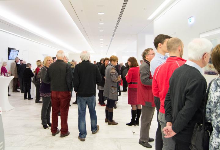 Impression der Ausstellungseröffnung