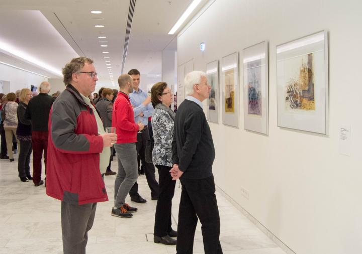 Impression der Ausstellungseröffnung