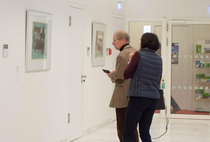 Impression der Ausstellungseröffnung