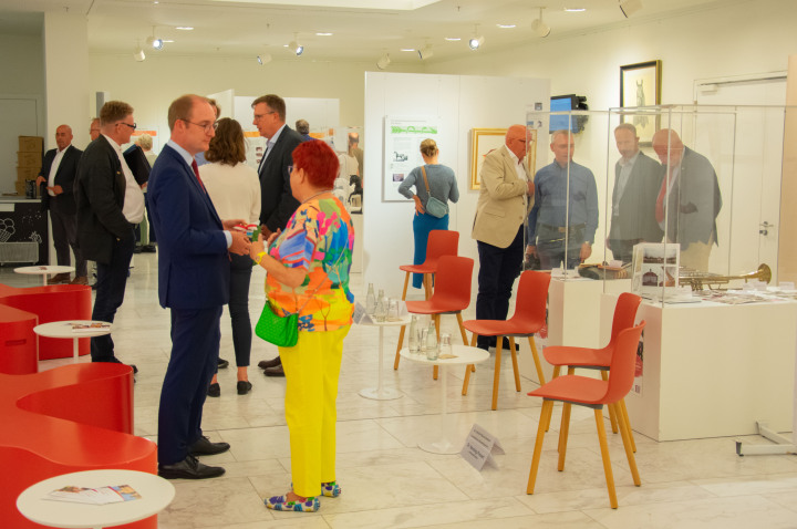 Impression der Ausstellungseröffnung