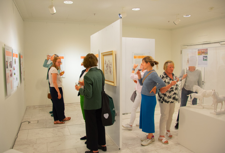Impression der Ausstellungseröffnung