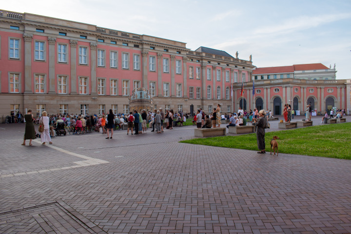 Impression der dritten Veranstaltung „Kunst zur Zeit 2024“