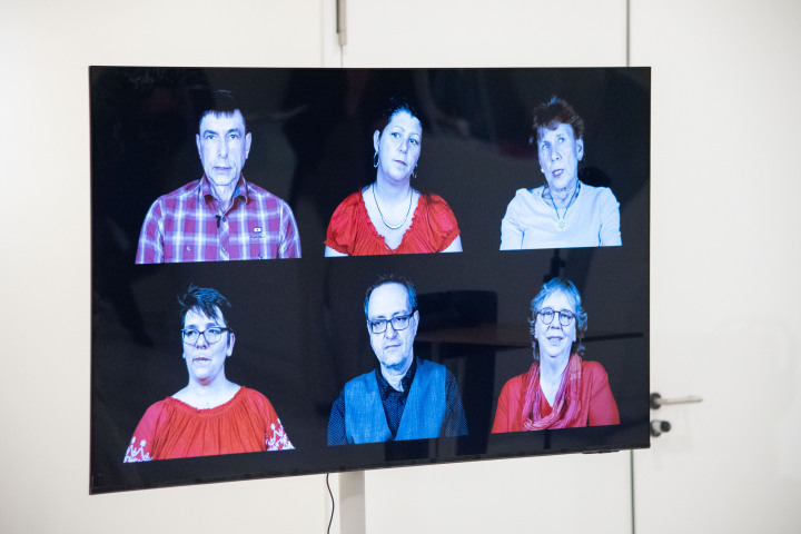 Teaser der Videoinstallation „Nie eine Krise erlebt“