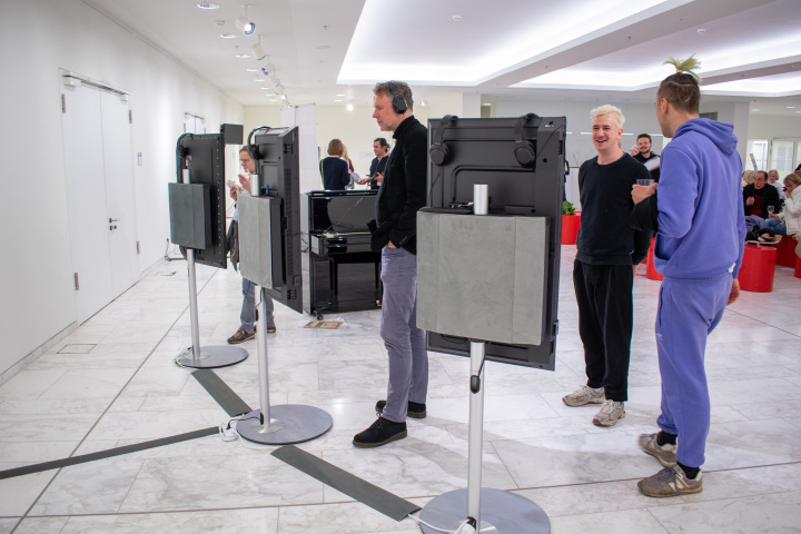 Impression der Ausstellungseröffnung