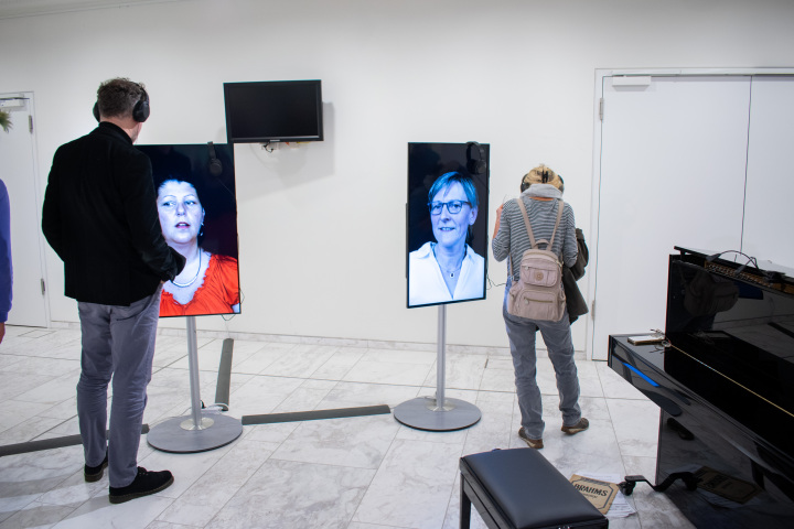 Impression der Ausstellungseröffnung