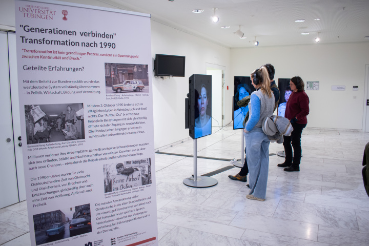 Impression der Ausstellungseröffnung