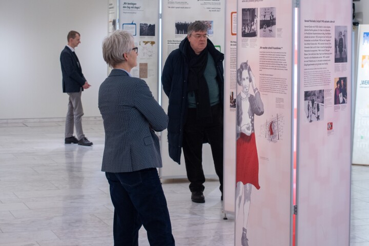 Impression der Ausstellungseröffnung