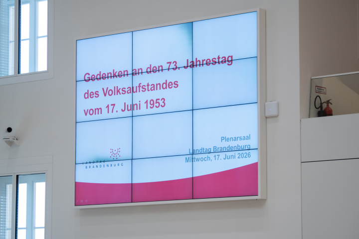 Impression der Gedenkveranstaltung anlässlich 73 Jahre Volksaufstand in der DDR