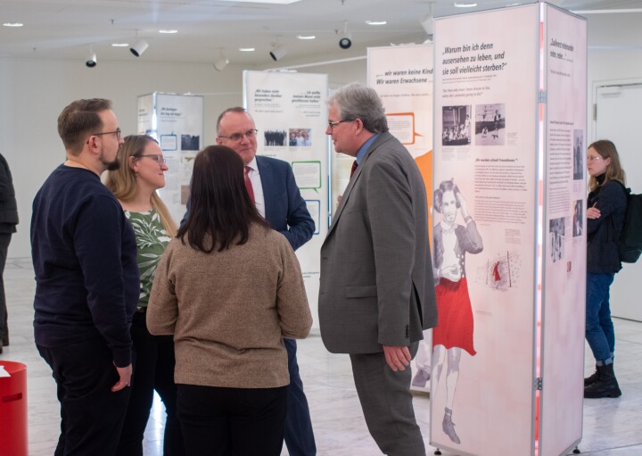 Impression der Ausstellungseröffnung