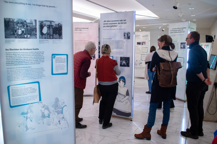 Impression der Ausstellungseröffnung