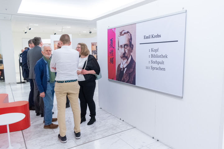 Impression der Ausstellungseröffnung