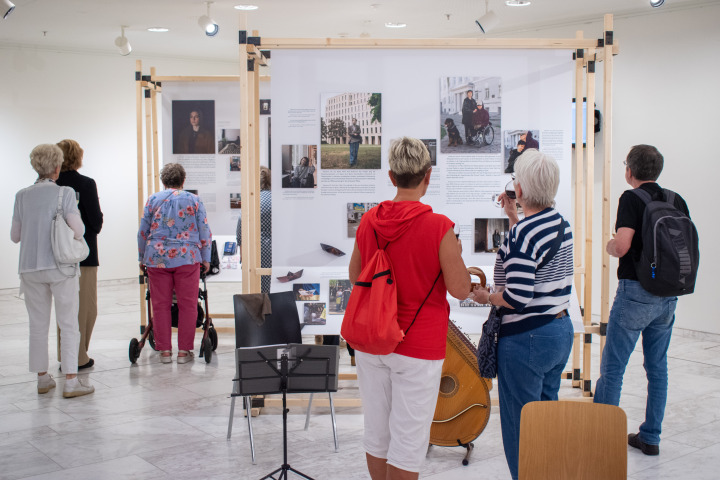 Impression der Ausstellungseröffnung