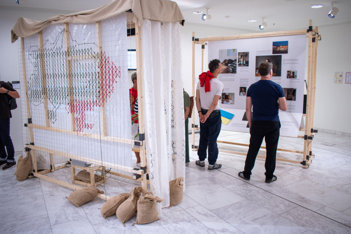 Impression der Ausstellungseröffnung