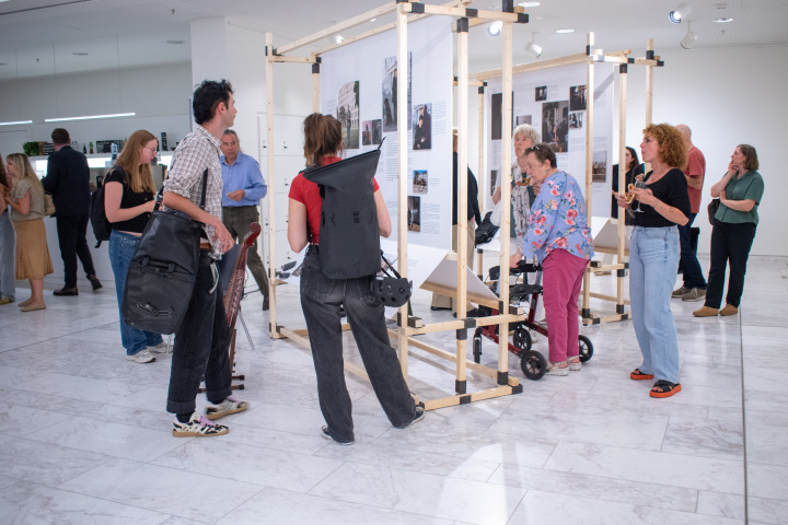 Impression der Ausstellungseröffnung