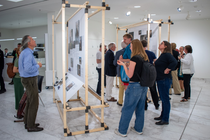 Impression der Ausstellungseröffnung