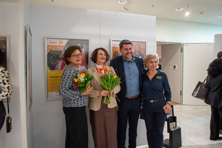 Impression der Ausstellungeröffnung