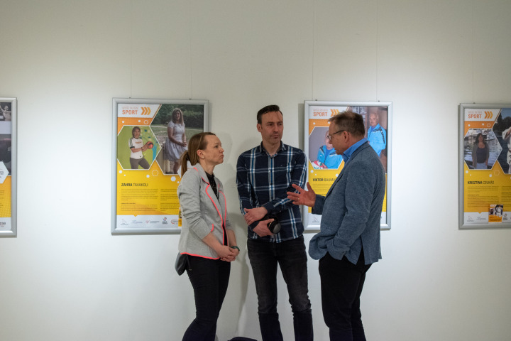 Impression der Ausstellungeröffnung