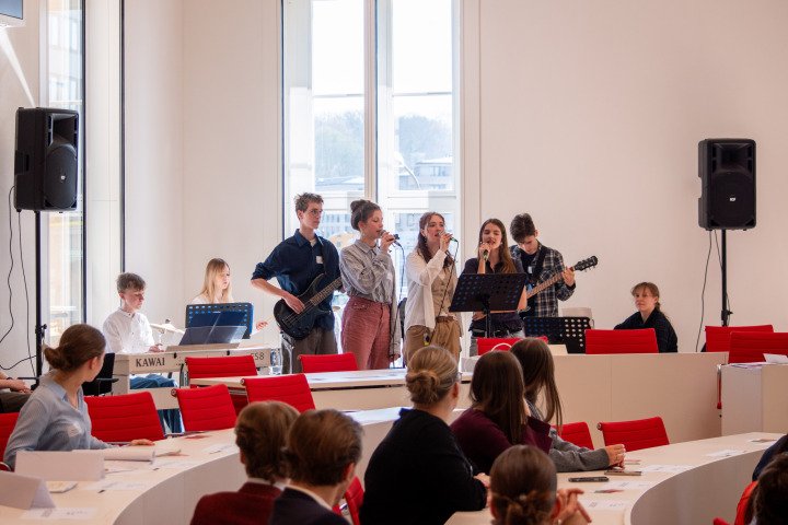 Musikalischer Beitrag des Humboldt-Gymnasiums Potsdam
