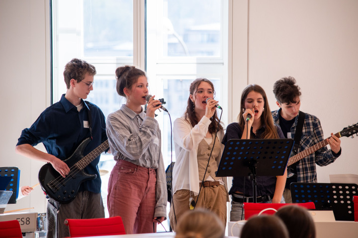 Musikalischer Beitrag des Humboldt-Gymnasiums Potsdam