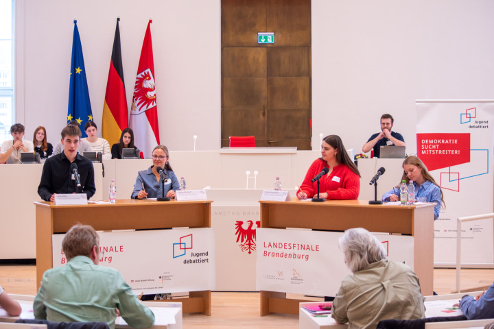 Finaldebatte in der Altersgruppe II