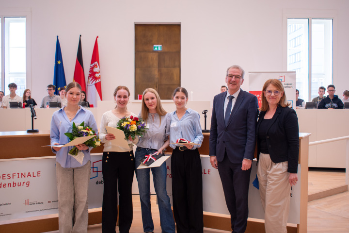 Gruppenfoto der Finalisten der Altersgruppe I 