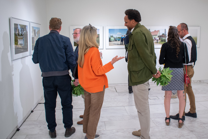 Impression der Ausstellungseröffnung